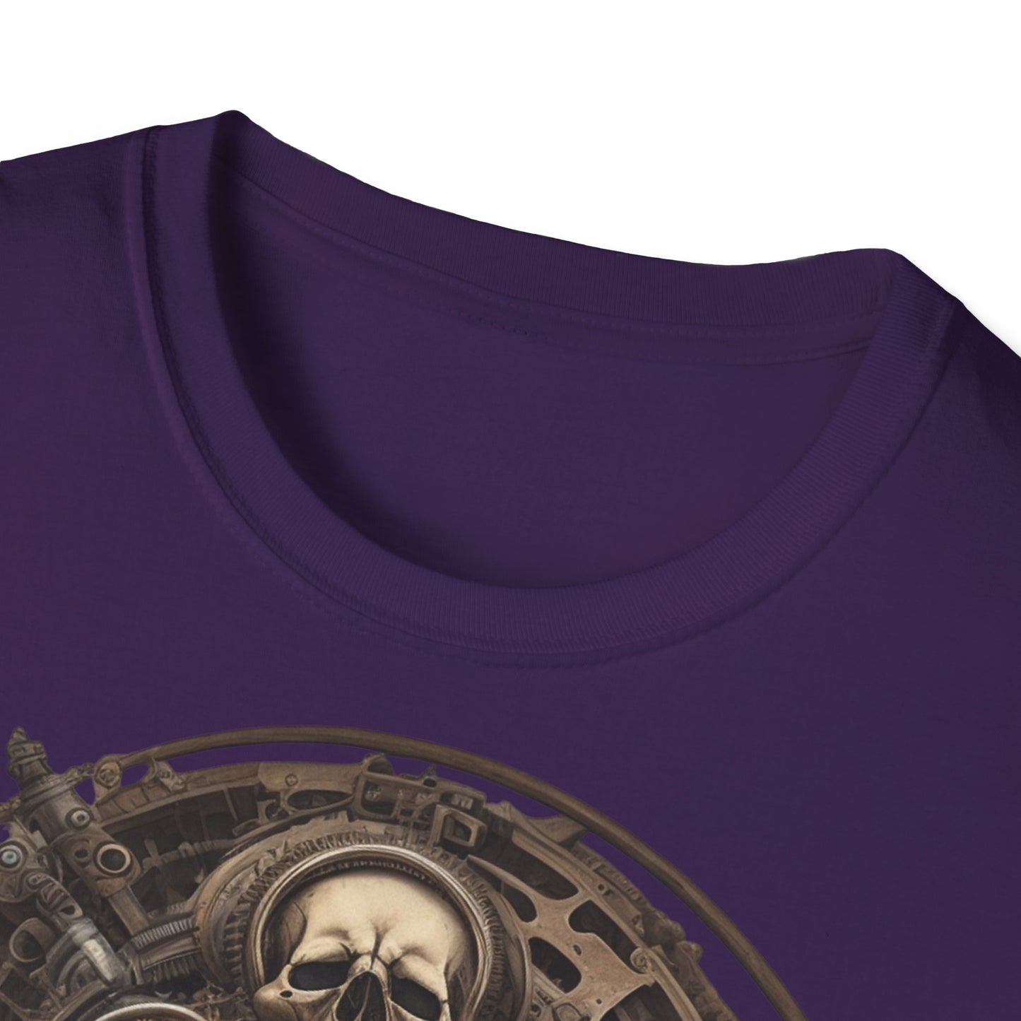 S=T=FU / 006 TSS 001 / Unisex Softstyle T-Shirt / Bronze Skull 01