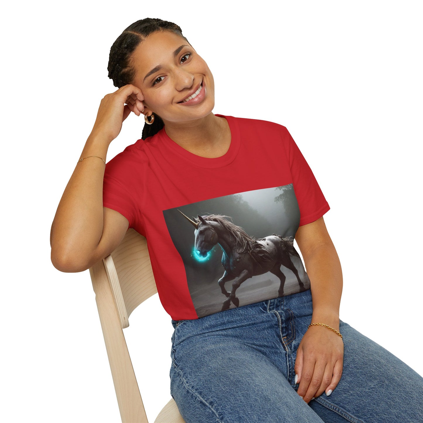 S=T=FU / 004 TAU 001 / Unisex Softstyle T-Shirt / Mystical Unicorn