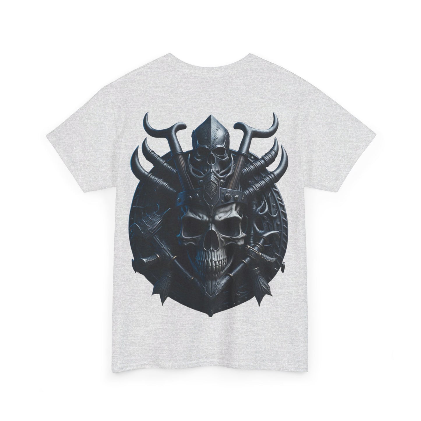 S=T=FU / 001 TSV 001 / Unisex Heavy Cotton Tee / Biker Viking Skull