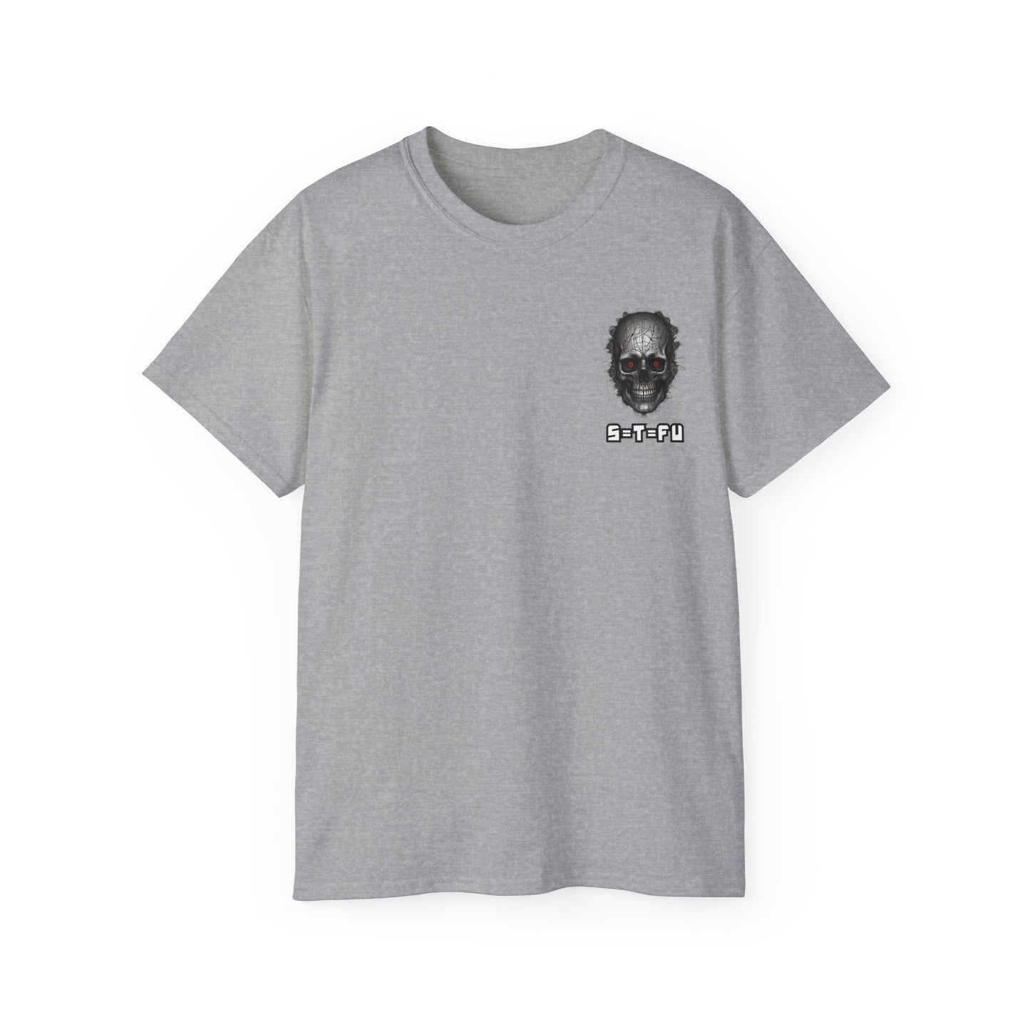 S=T=FU / 012 TSD 001 / Unisex Ultra Cotton Tee / Biker Devil Skull