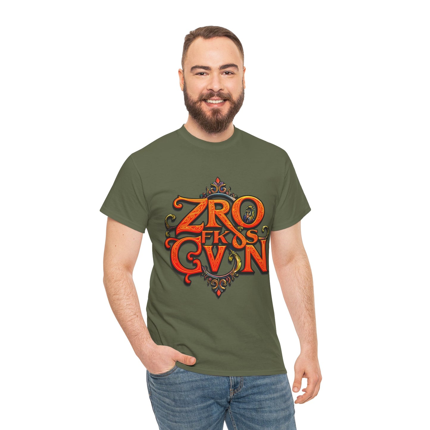 S=T=FU / 016 TWF 001 / Unisex Heavy Cotton Tee / ZRO FKS GVN