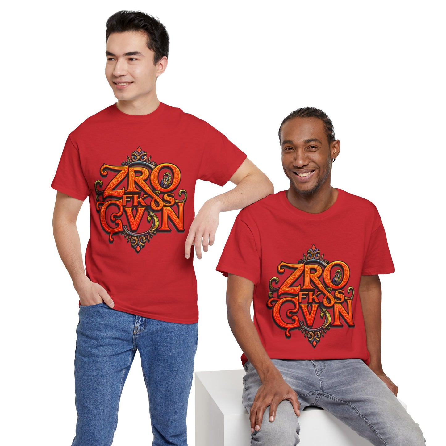 S=T=FU / 016 TWF 001 / Unisex Heavy Cotton Tee / ZRO FKS GVN