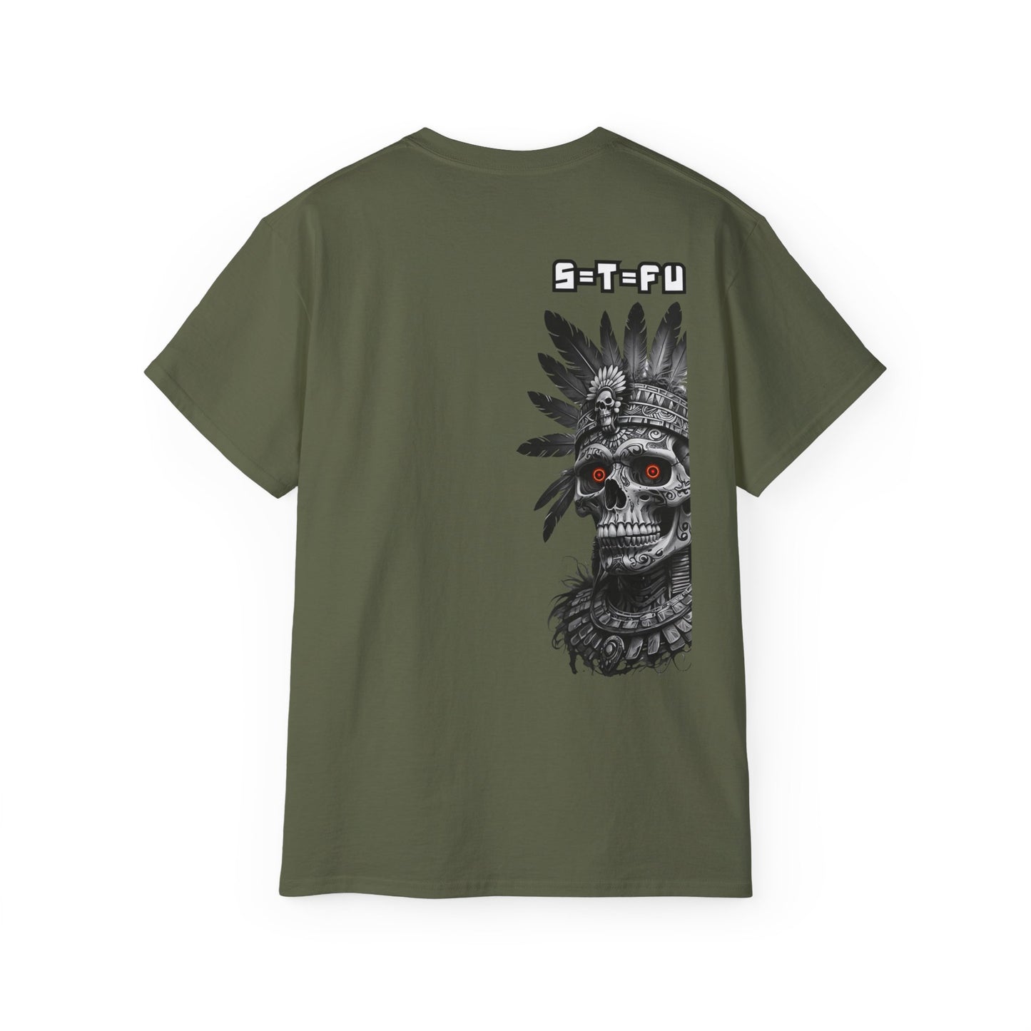 S=T=FU / 008 TSA 001 / Unisex Ultra Cotton Tee / Aztec Mictecacihuatl
