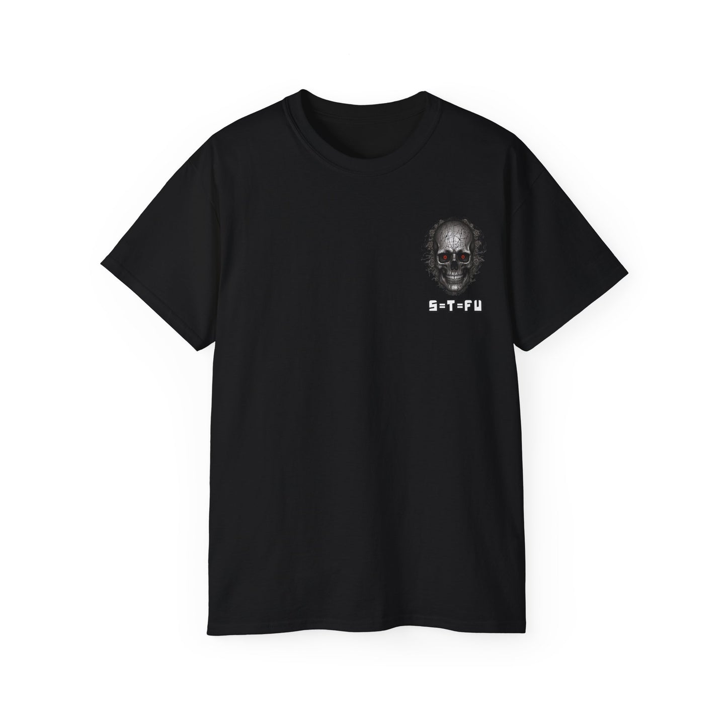 S=T=FU / 012 TSD 001 / Unisex Ultra Cotton Tee / Biker Devil Skull