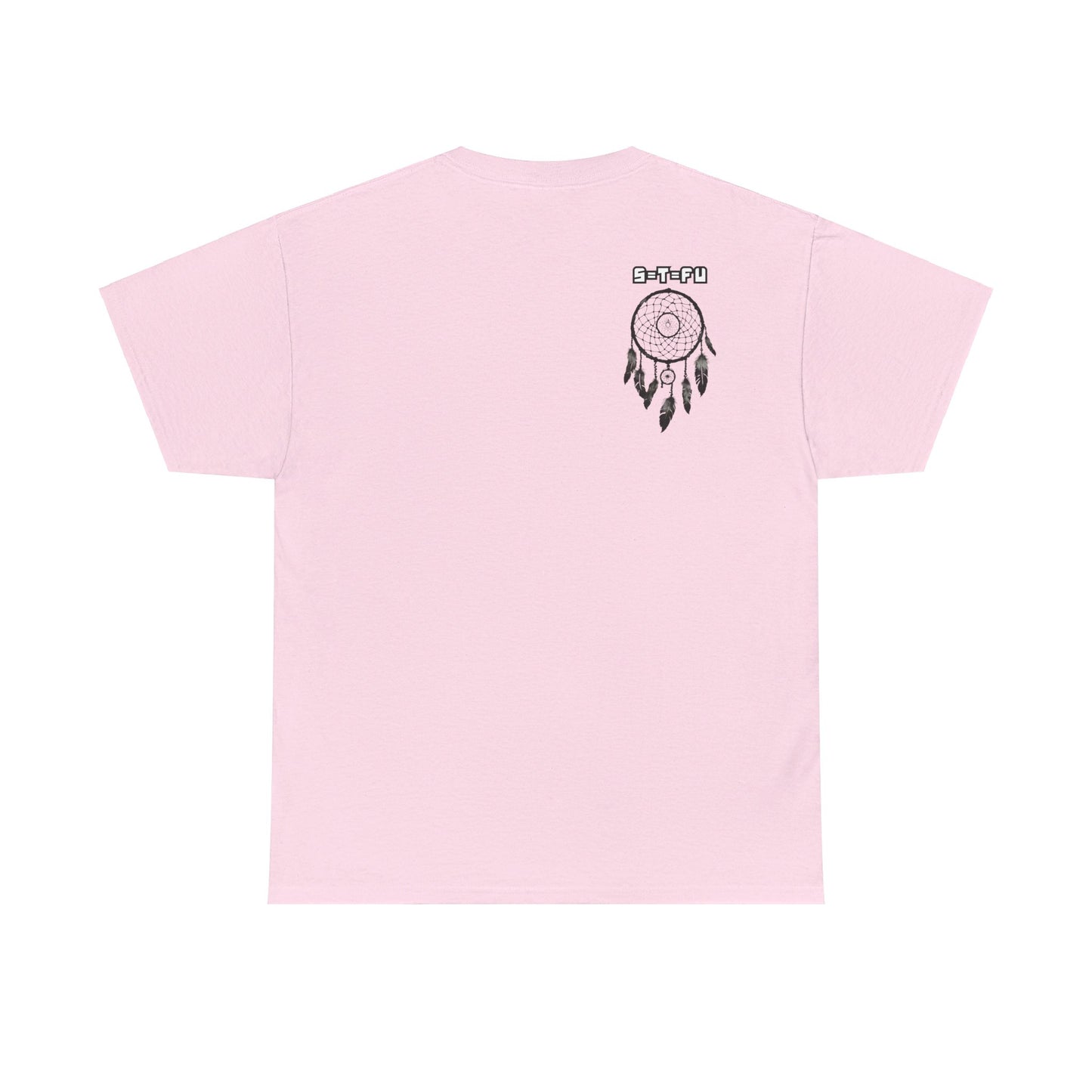 S=T=FU / 007 TSI 001 / Unisex Heavy Cotton Tee / Native American Skull
