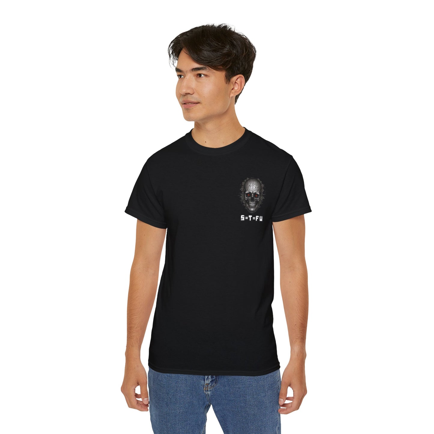 S=T=FU / 012 TSD 001 / Unisex Ultra Cotton Tee / Biker Devil Skull