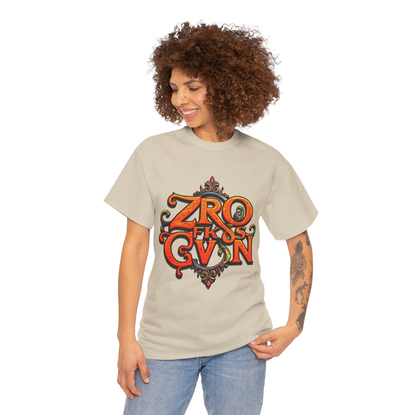 S=T=FU / 016 TWF 001 / Unisex Heavy Cotton Tee / ZRO FKS GVN