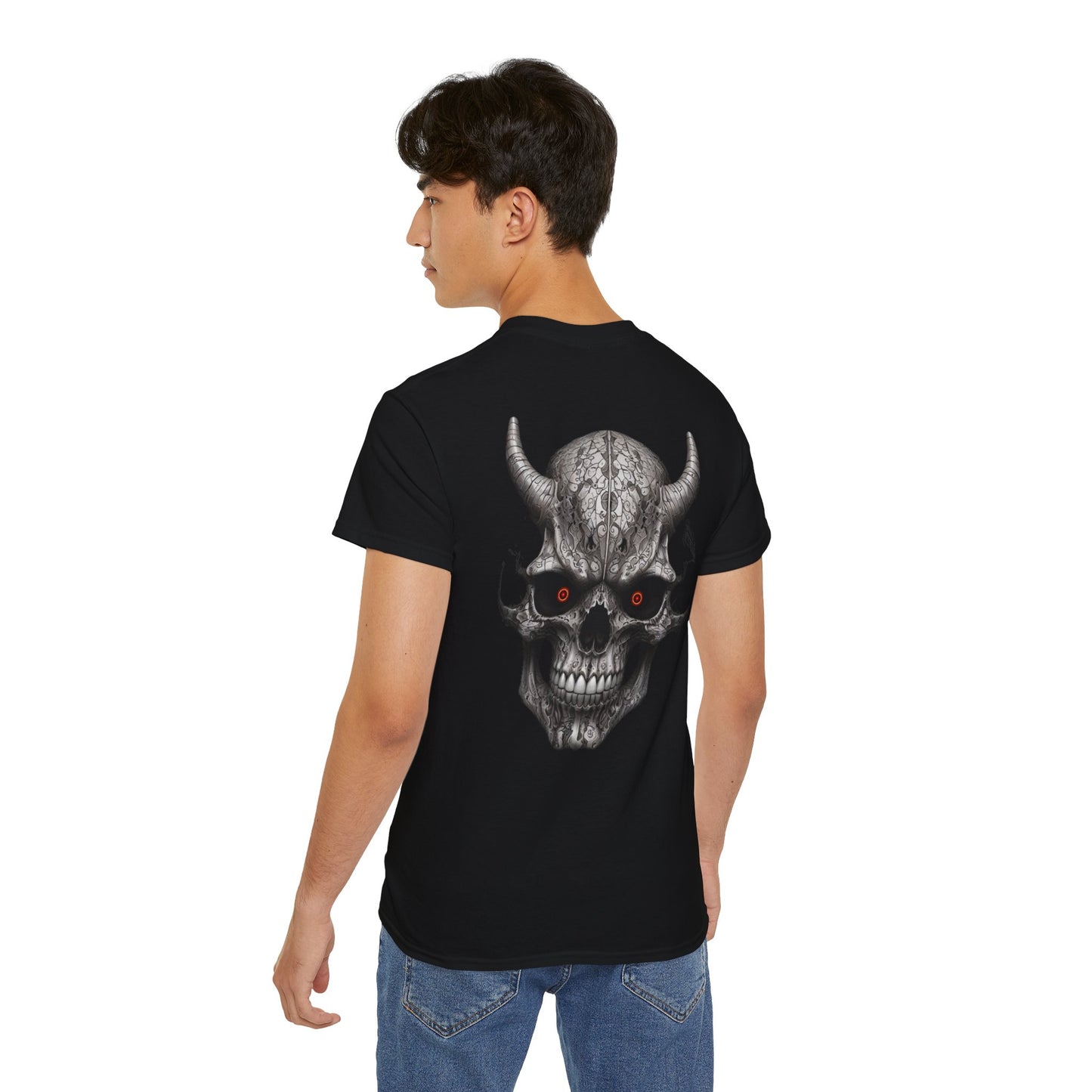 S=T=FU / 012 TSD 001 / Unisex Ultra Cotton Tee / Biker Devil Skull