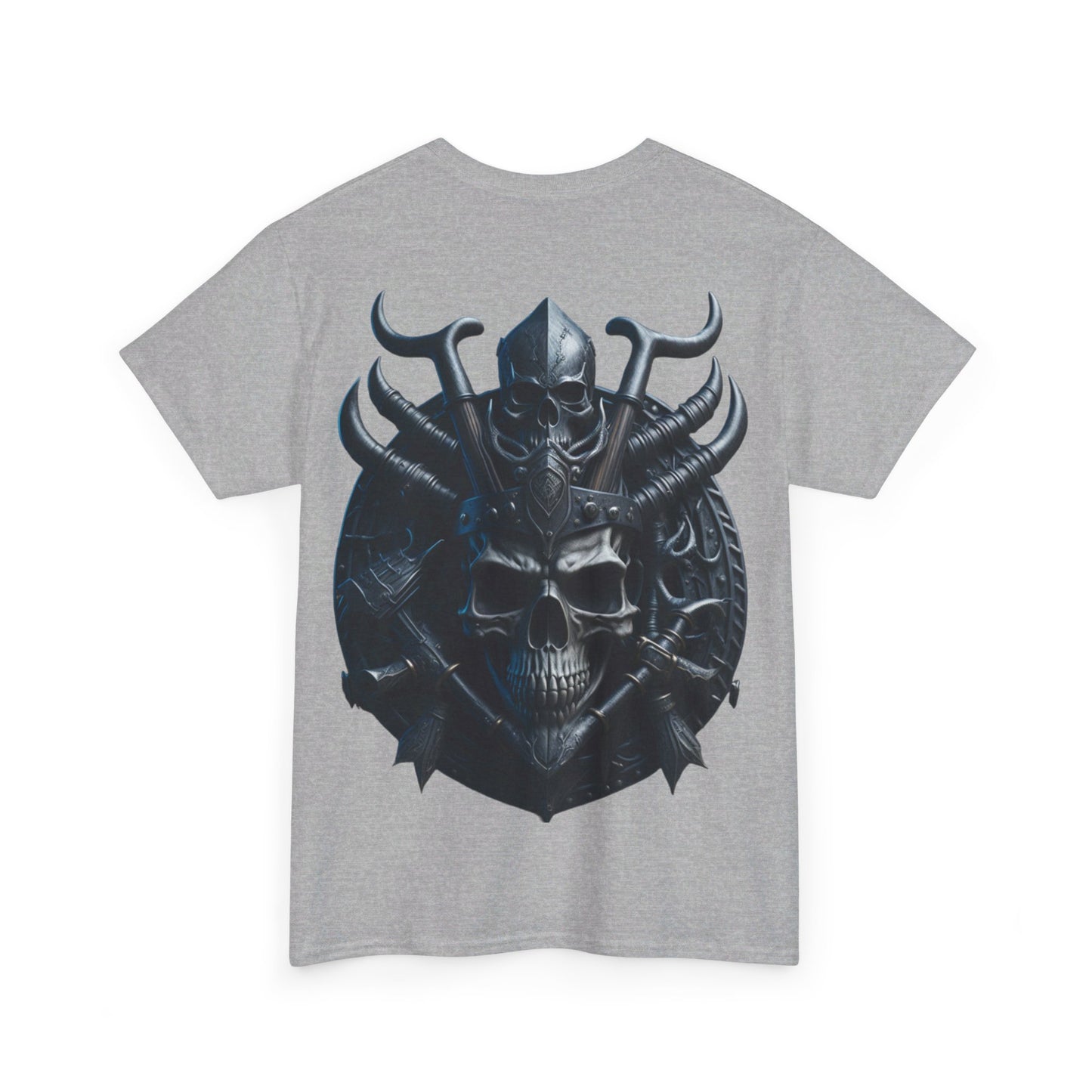 S=T=FU / 001 TSV 001 / Unisex Heavy Cotton Tee / Biker Viking Skull