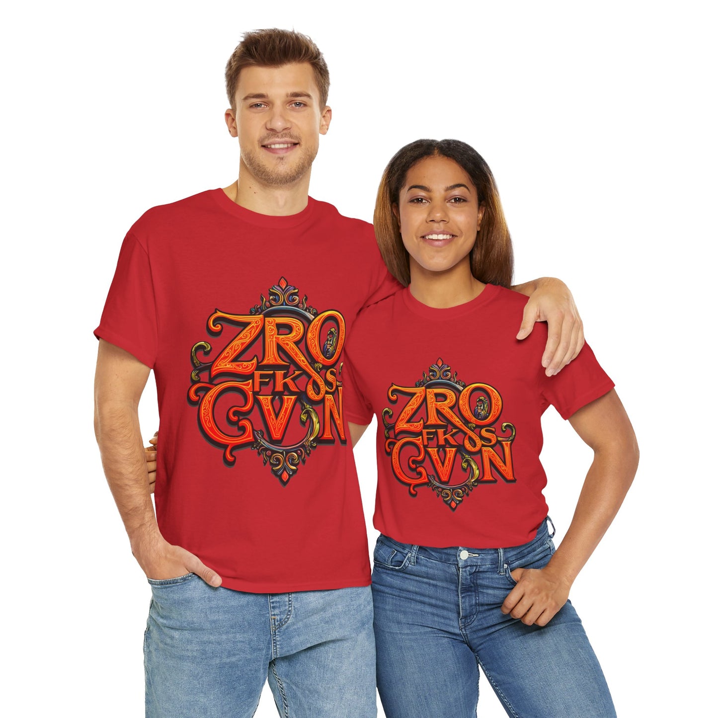 S=T=FU / 016 TWF 001 / Unisex Heavy Cotton Tee / ZRO FKS GVN
