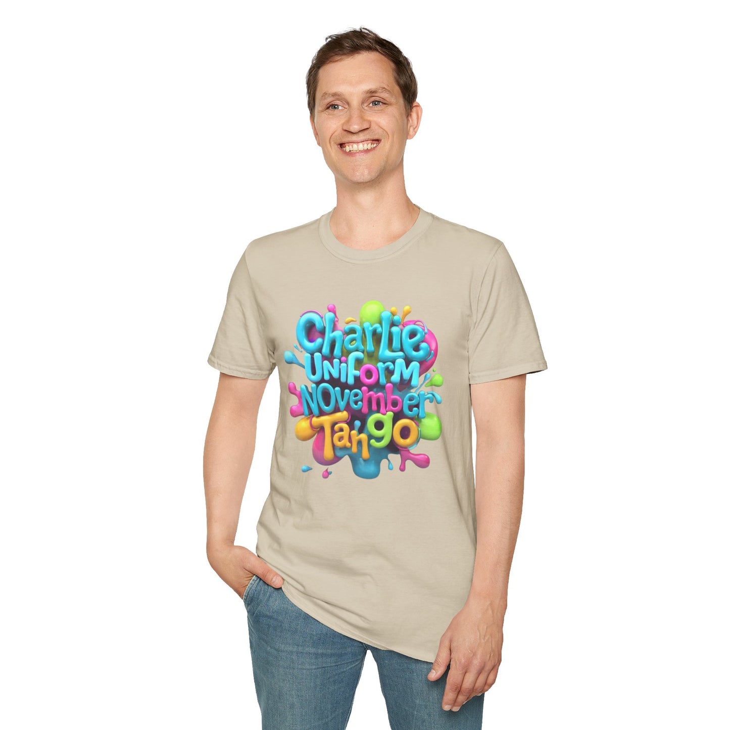 S=T=FU / 017 TWC 001 / Unisex Softstyle T-Shirt / Charlie Uniform