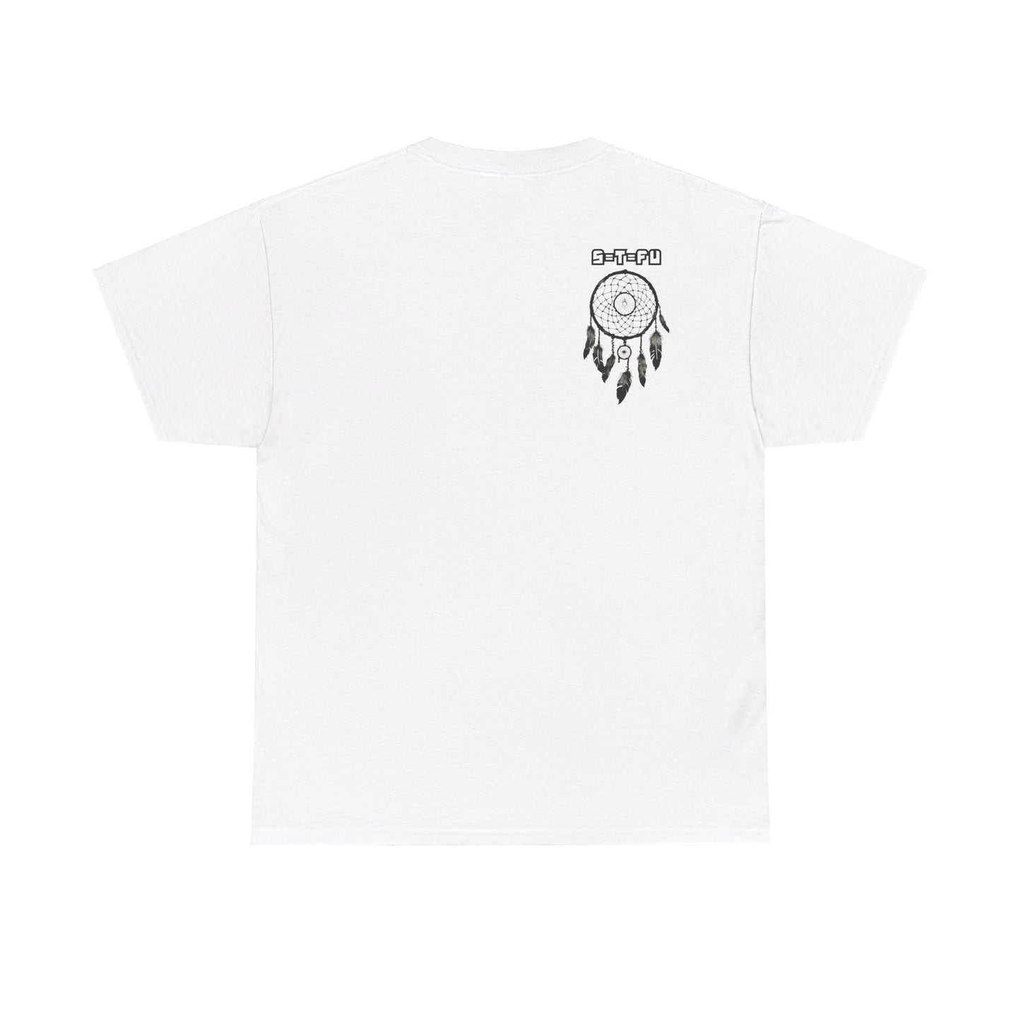 S=T=FU / 007 TSI 001 / Unisex Heavy Cotton Tee / Native American Skull