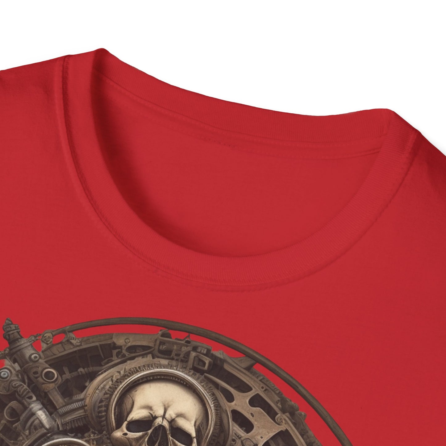 S=T=FU / 006 TSS 001 / Unisex Softstyle T-Shirt / Bronze Skull 01