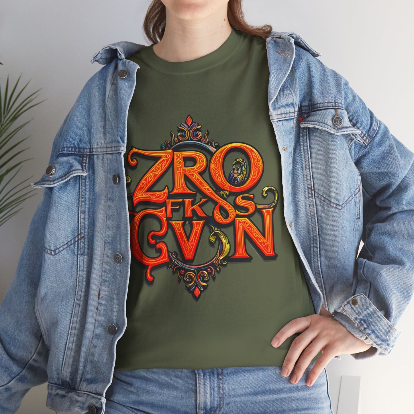 S=T=FU / 016 TWF 001 / Unisex Heavy Cotton Tee / ZRO FKS GVN