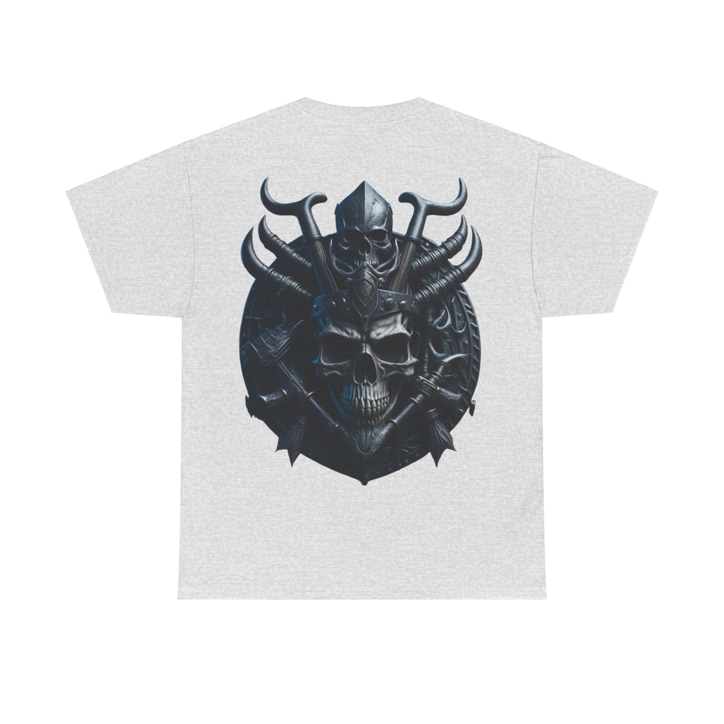 S=T=FU / 001 TSV 001 / Unisex Heavy Cotton Tee / Biker Viking Skull