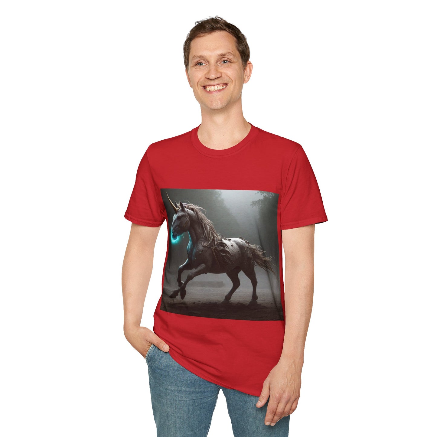 S=T=FU / 004 TAU 001 / Unisex Softstyle T-Shirt / Mystical Unicorn