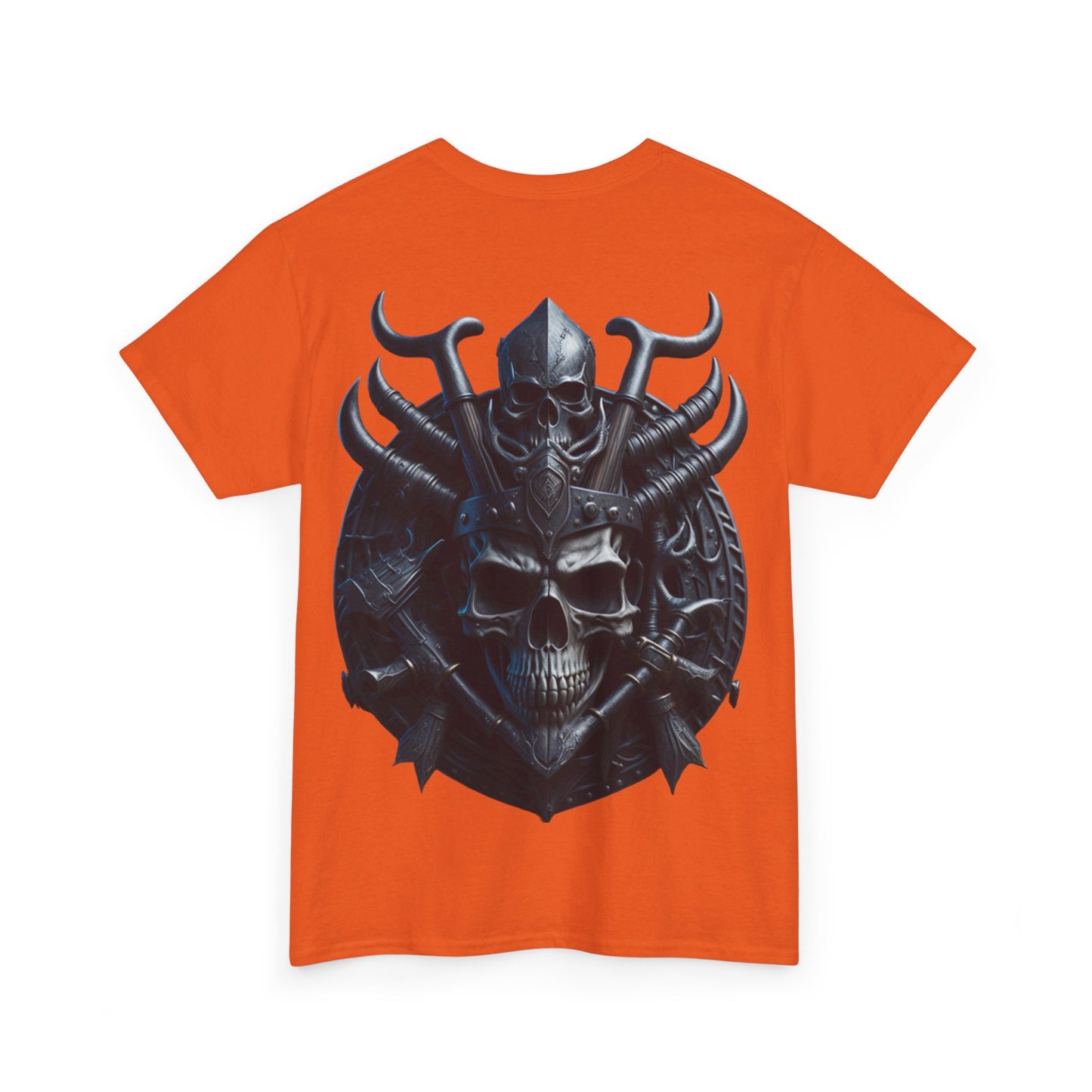 S=T=FU / 001 TSV 001 / Unisex Heavy Cotton Tee / Biker Viking Skull