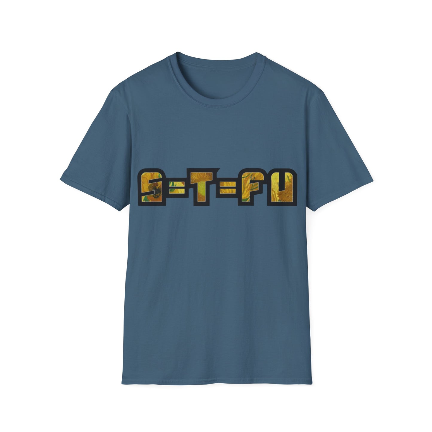 S=T=FU / 013 TBS 001 / Unisex Softstyle T-Shirt / On Brand Sunflowers