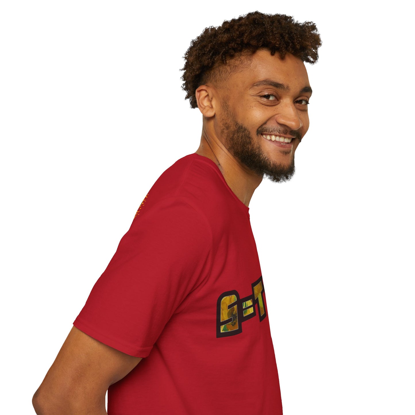 S=T=FU / 013 TBS 001 / Unisex Softstyle T-Shirt / On Brand Sunflowers