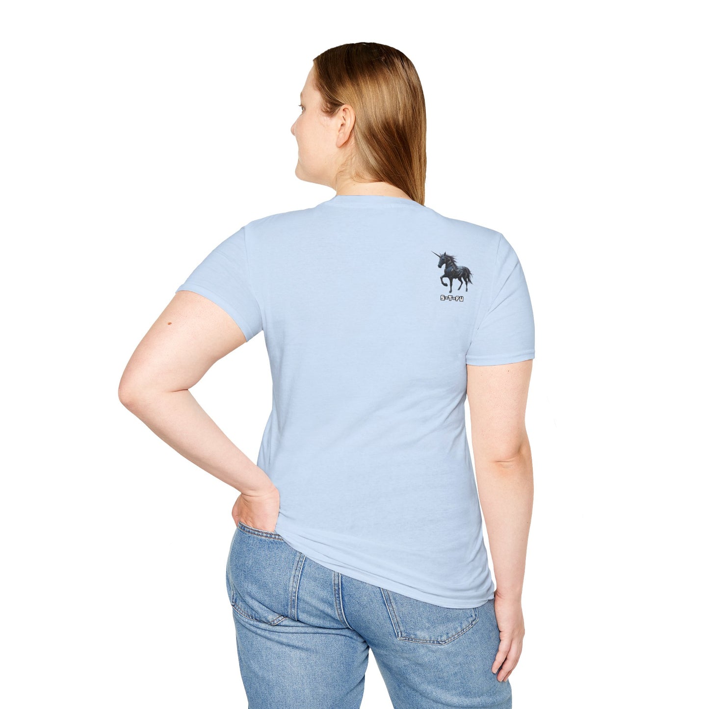 S=T=FU / 004 TAU 001 / Unisex Softstyle T-Shirt / Mystical Unicorn