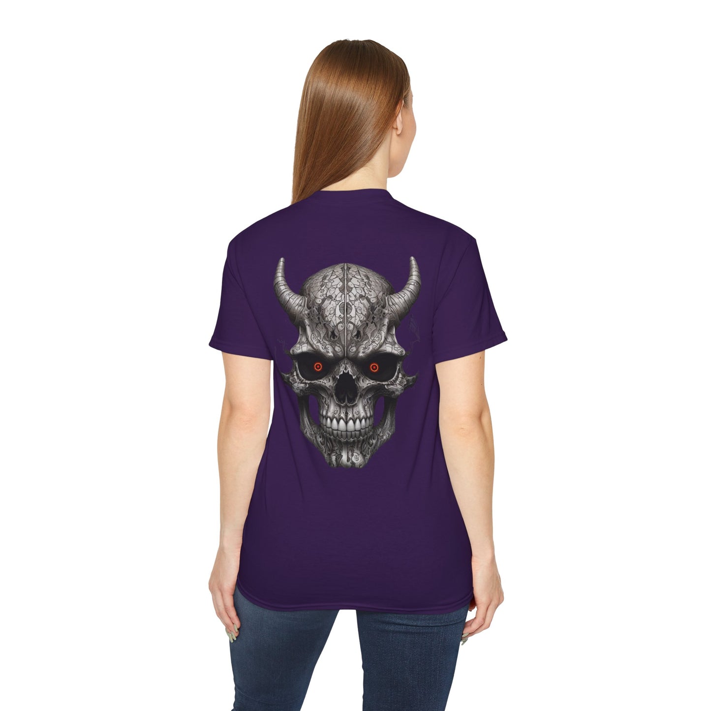 S=T=FU / 012 TSD 001 / Unisex Ultra Cotton Tee / Biker Devil Skull