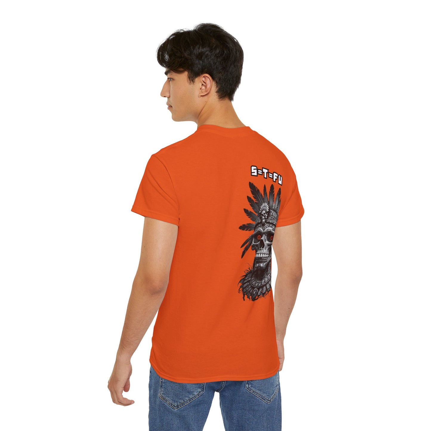 S=T=FU / 008 TSA 001 / Unisex Ultra Cotton Tee / Aztec Mictecacihuatl