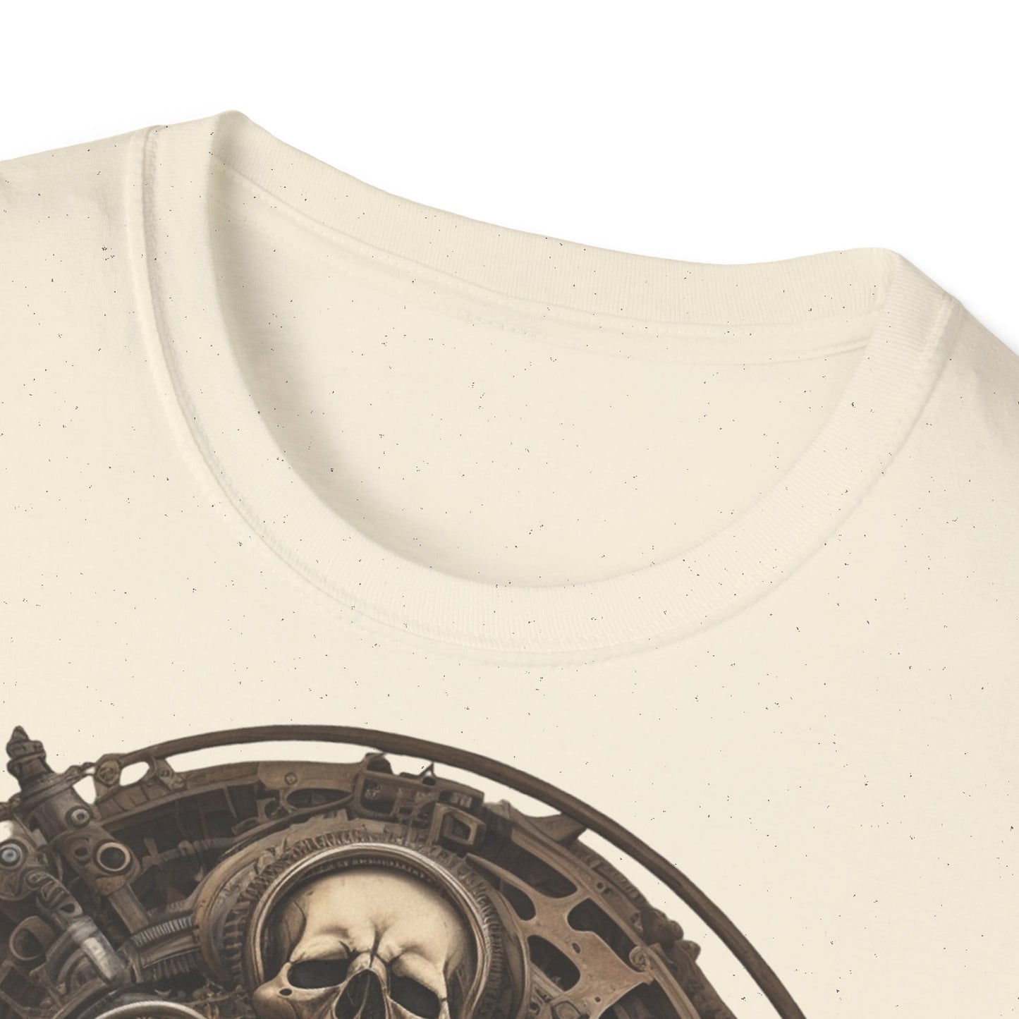 S=T=FU / 006 TSS 001 / Unisex Softstyle T-Shirt / Bronze Skull 01
