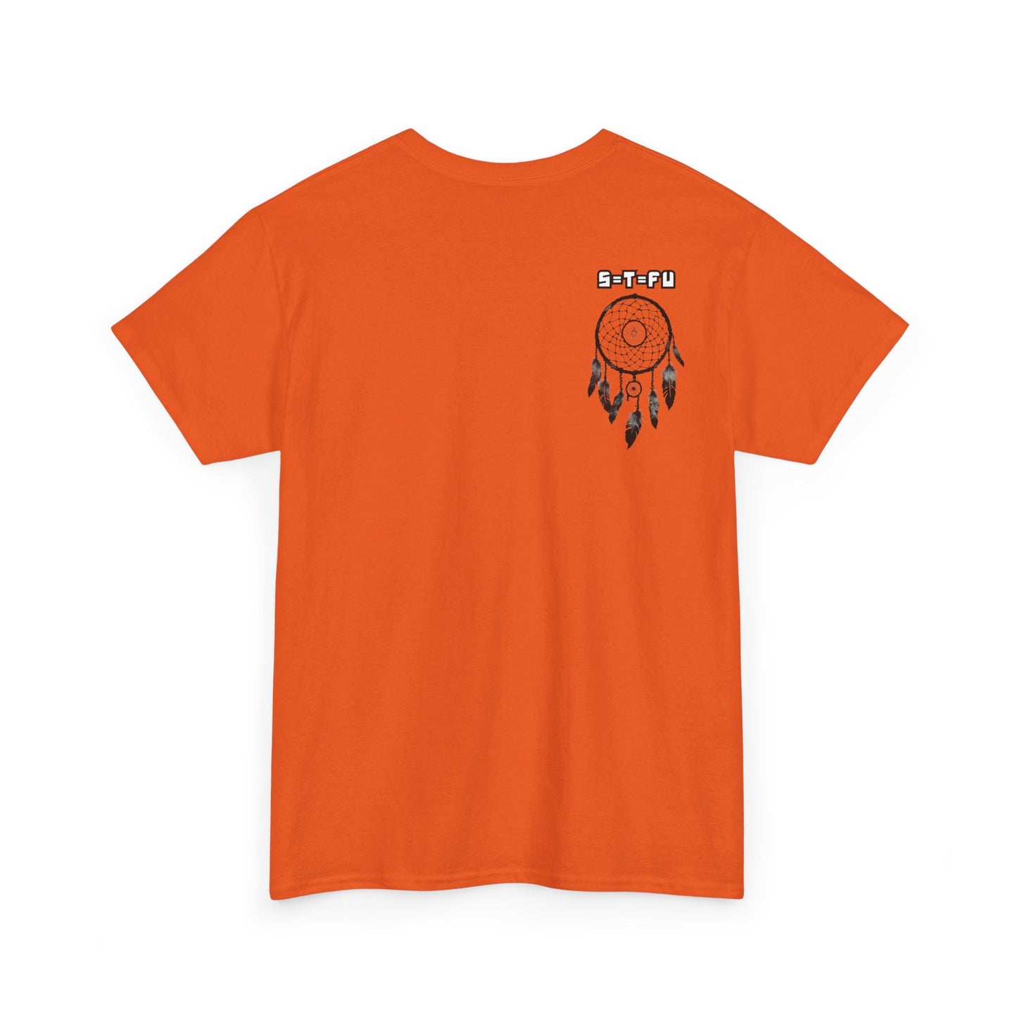 S=T=FU / 007 TSI 001 / Unisex Heavy Cotton Tee / Native American Skull