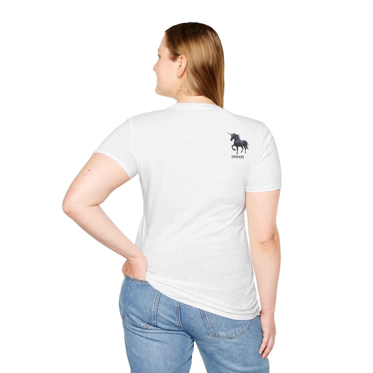 S=T=FU / 004 TAU 001 / Unisex Softstyle T-Shirt / Mystical Unicorn