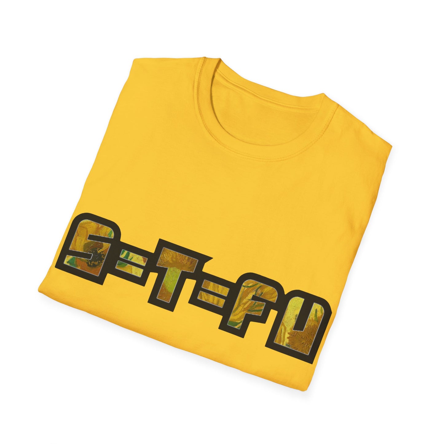S=T=FU / 013 TBS 001 / Unisex Softstyle T-Shirt / On Brand Sunflowers