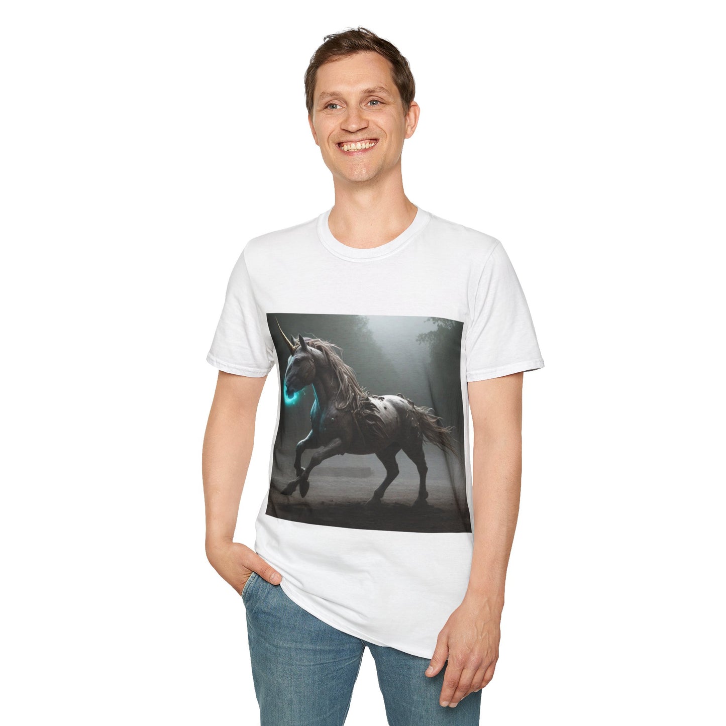 S=T=FU / 004 TAU 001 / Unisex Softstyle T-Shirt / Mystical Unicorn