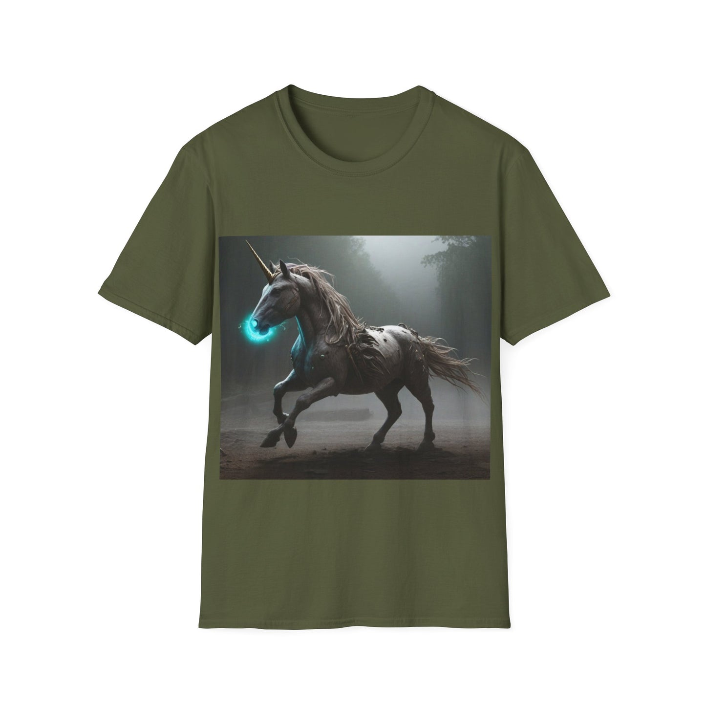 S=T=FU / 004 TAU 001 / Unisex Softstyle T-Shirt / Mystical Unicorn