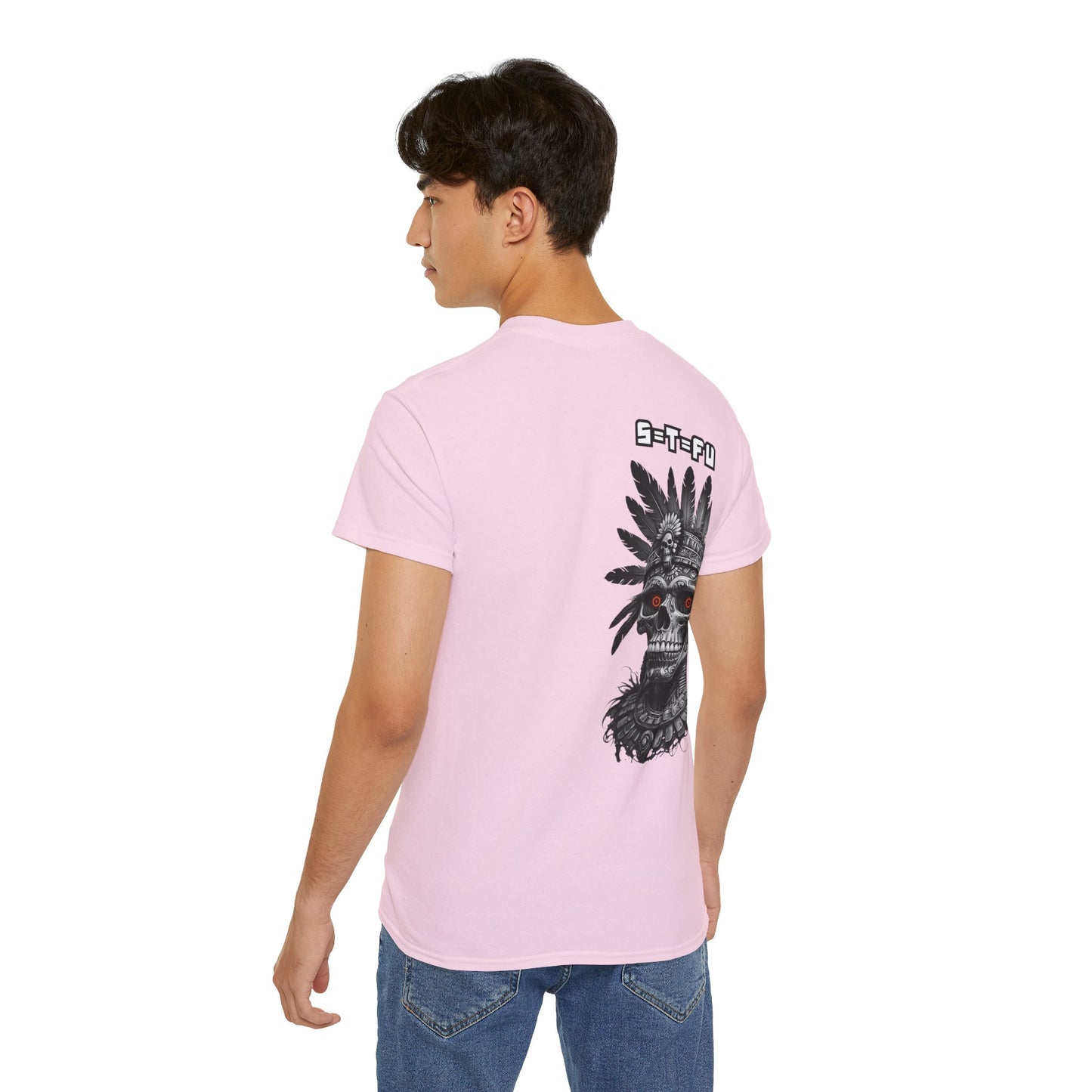 S=T=FU / 008 TSA 001 / Unisex Ultra Cotton Tee / Aztec Mictecacihuatl