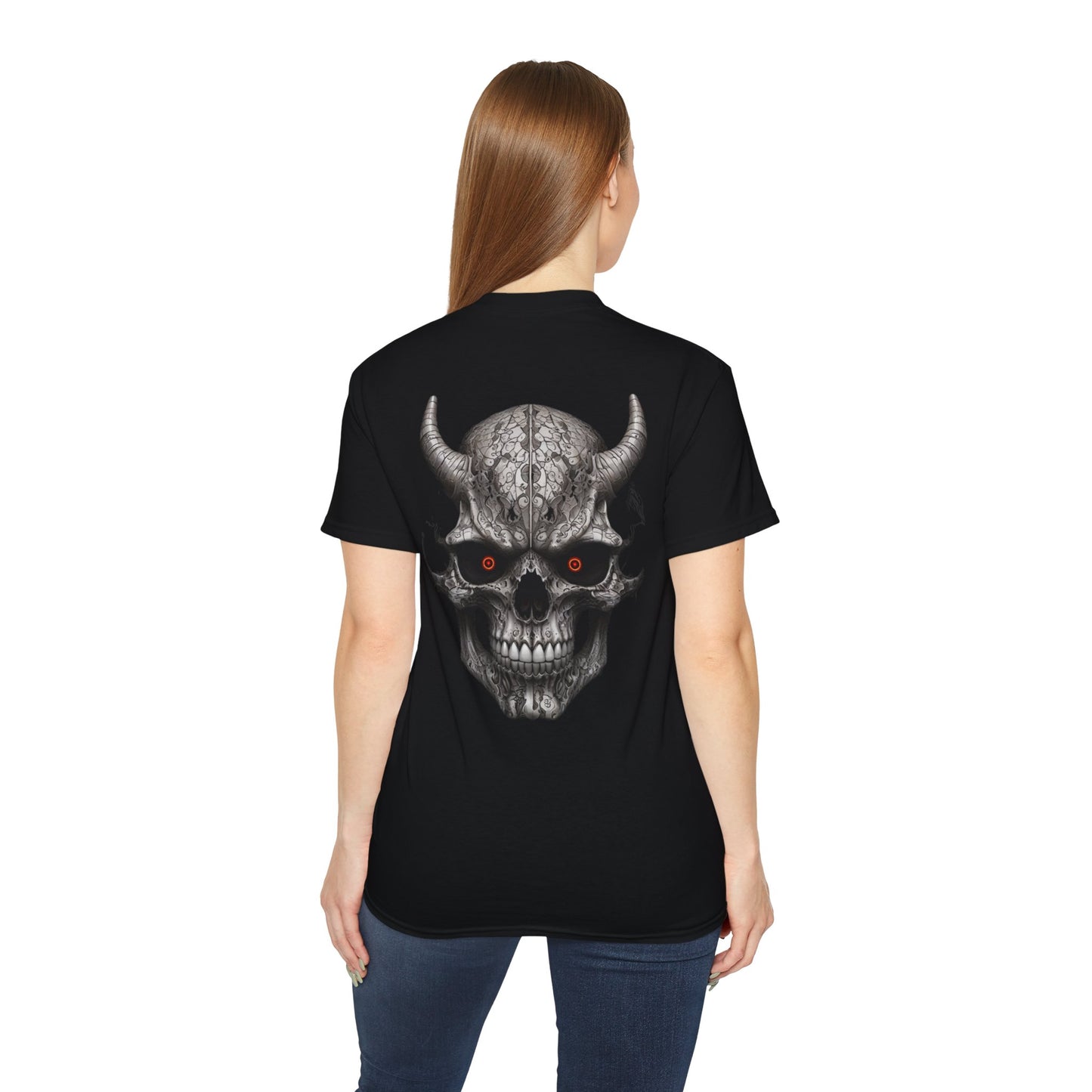 S=T=FU / 012 TSD 001 / Unisex Ultra Cotton Tee / Biker Devil Skull
