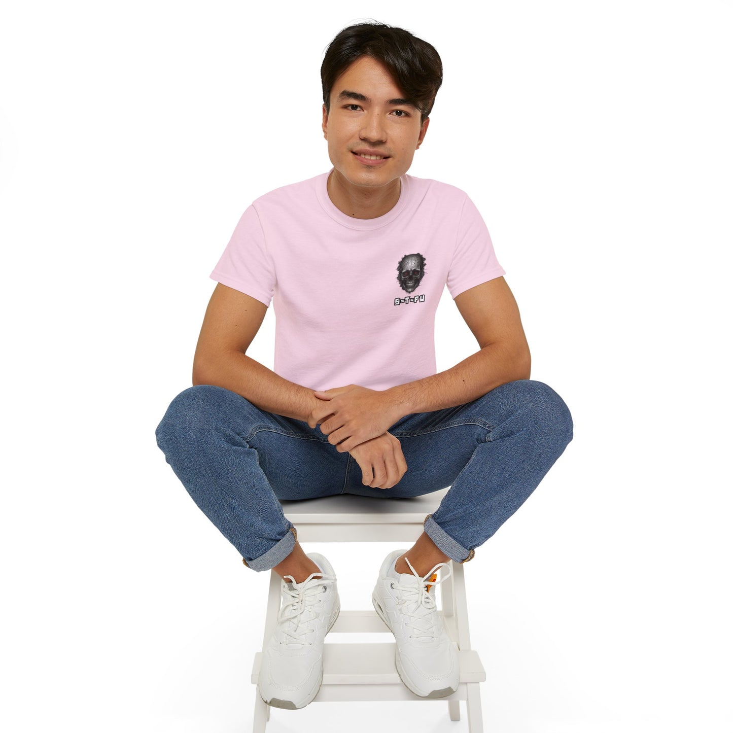 S=T=FU / 012 TSD 001 / Unisex Ultra Cotton Tee / Biker Devil Skull