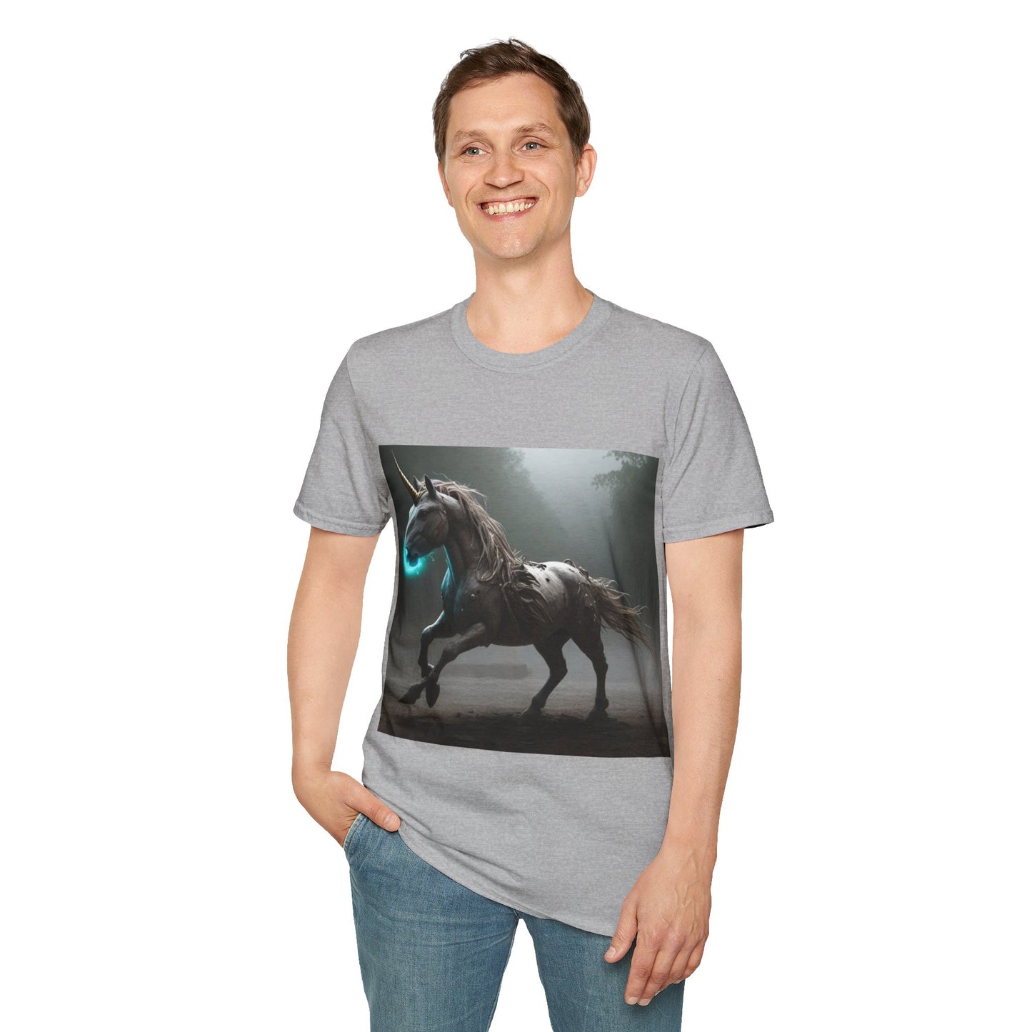 S=T=FU / 004 TAU 001 / Unisex Softstyle T-Shirt / Mystical Unicorn