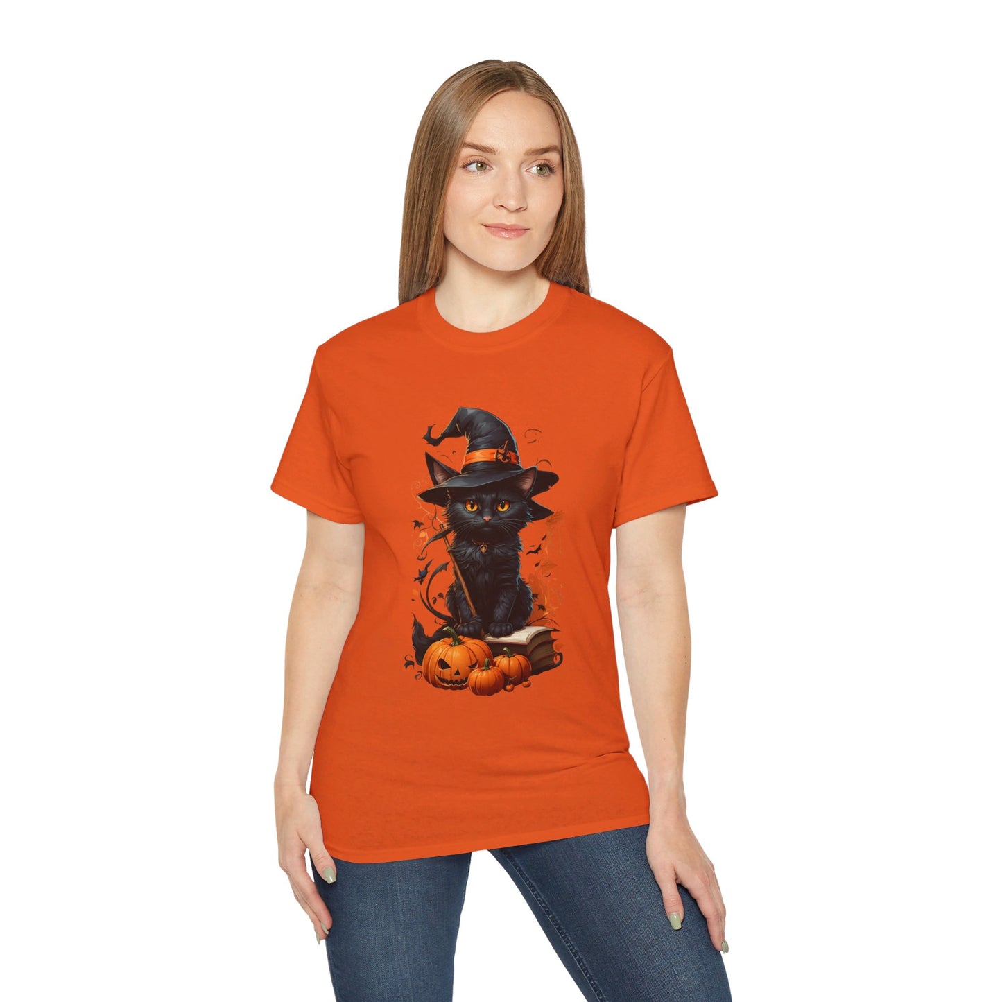 S=T=FU / 011 THC 001 / Unisex Ultra Cotton Tee / Halloween Cat 01