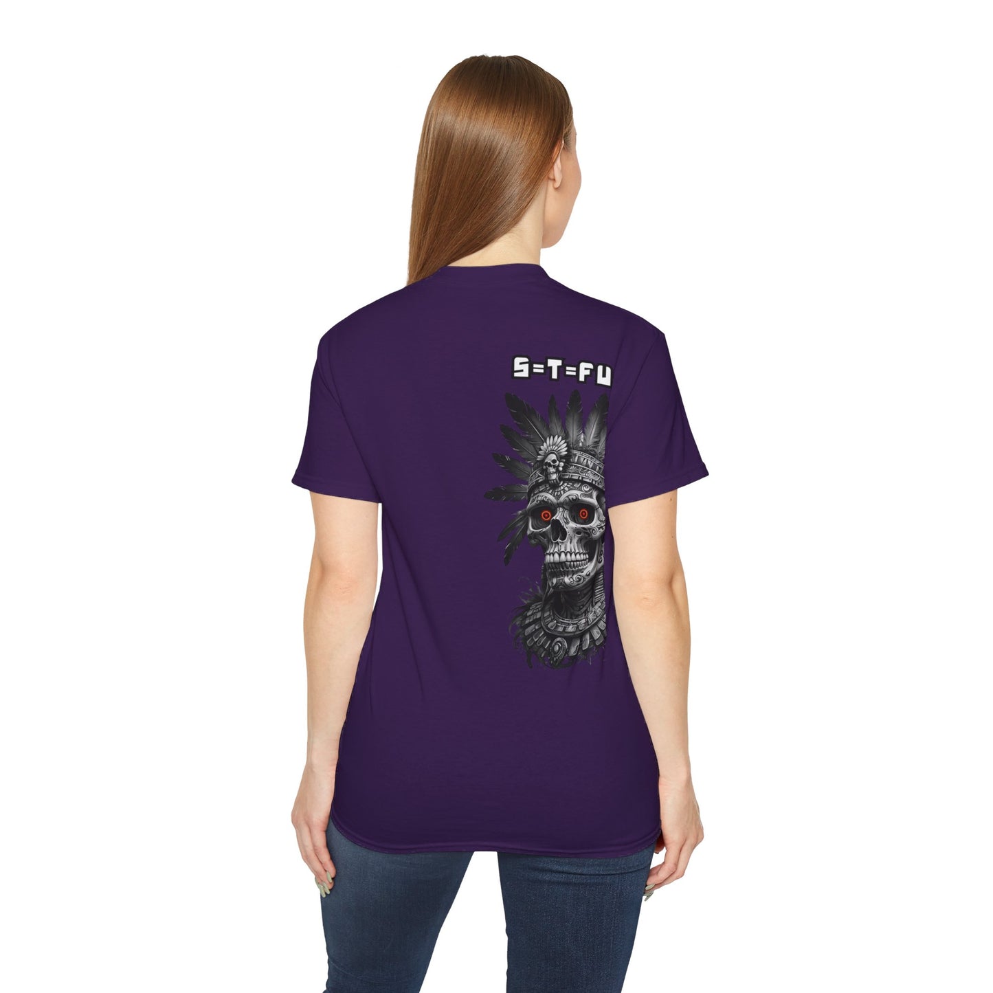 S=T=FU / 008 TSA 001 / Unisex Ultra Cotton Tee / Aztec Mictecacihuatl