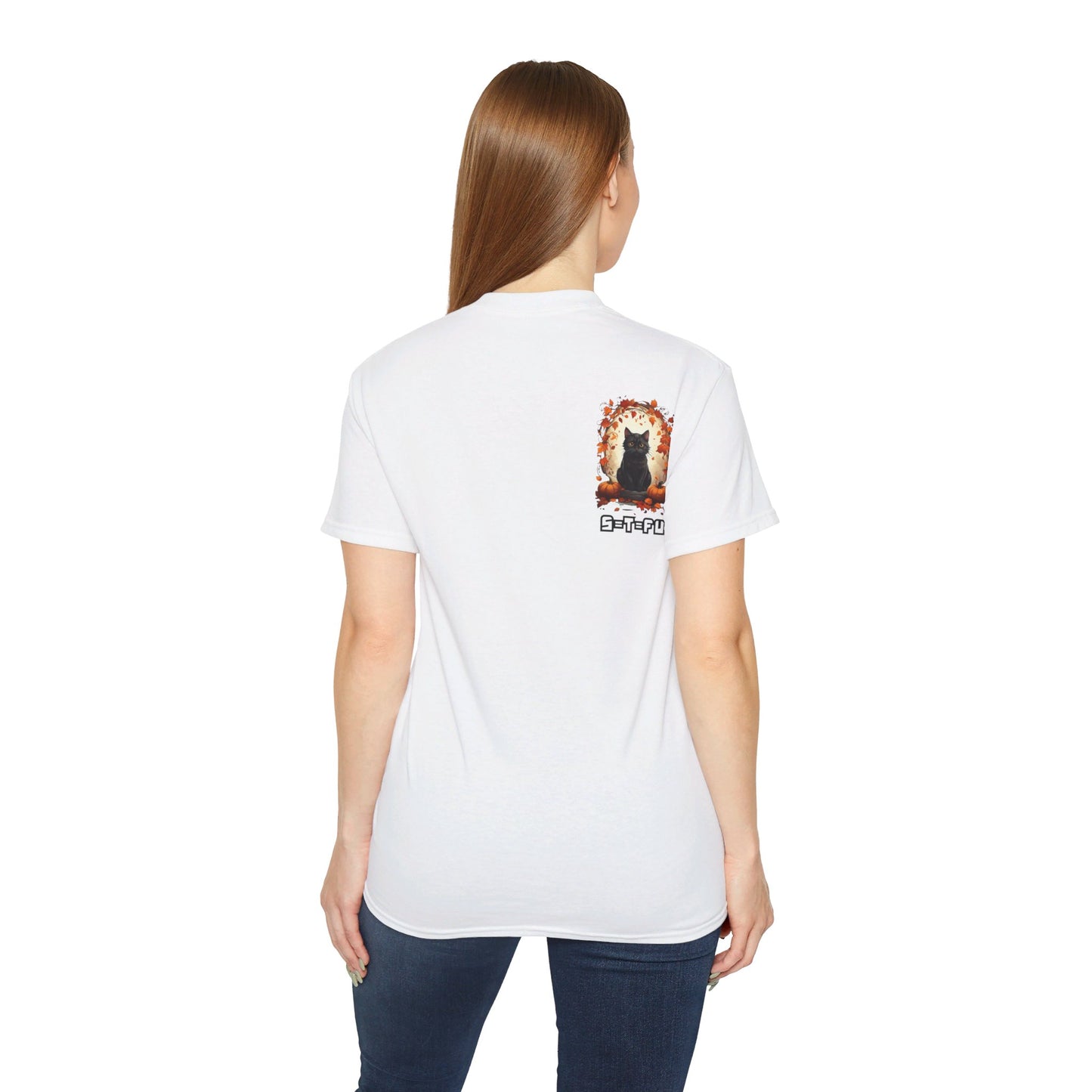 S=T=FU / 011 THC 001 / Unisex Ultra Cotton Tee / Halloween Cat 01