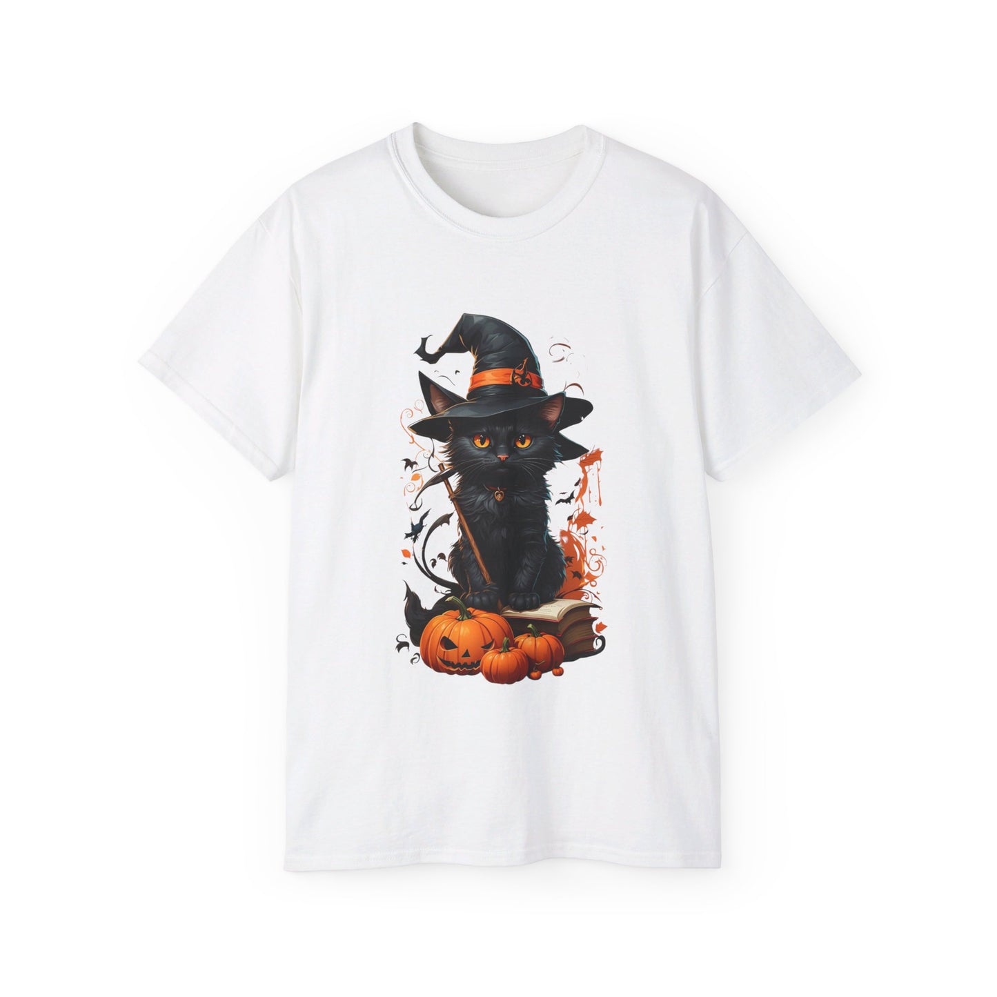 S=T=FU / 011 THC 001 / Unisex Ultra Cotton Tee / Halloween Cat 01