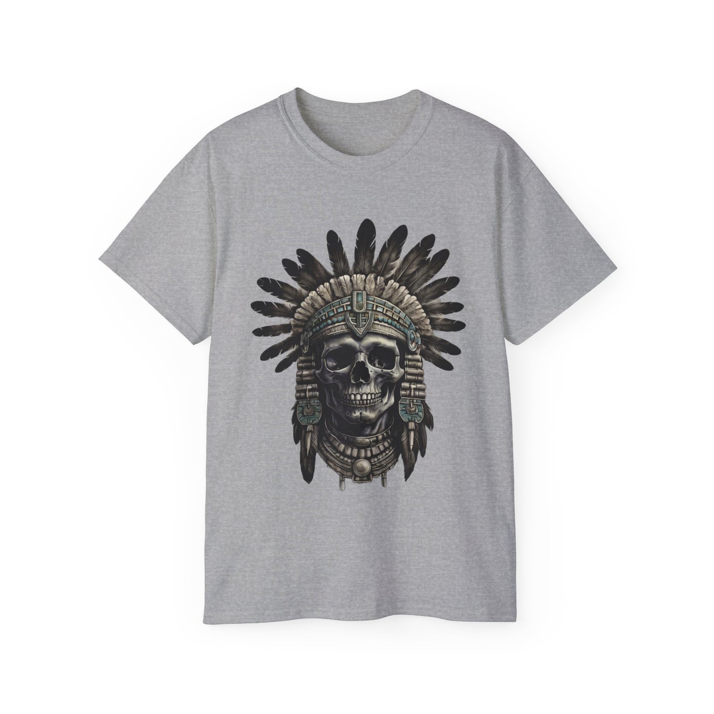 S=T=FU / 008 TSA 001 / Unisex Ultra Cotton Tee / Aztec Mictecacihuatl