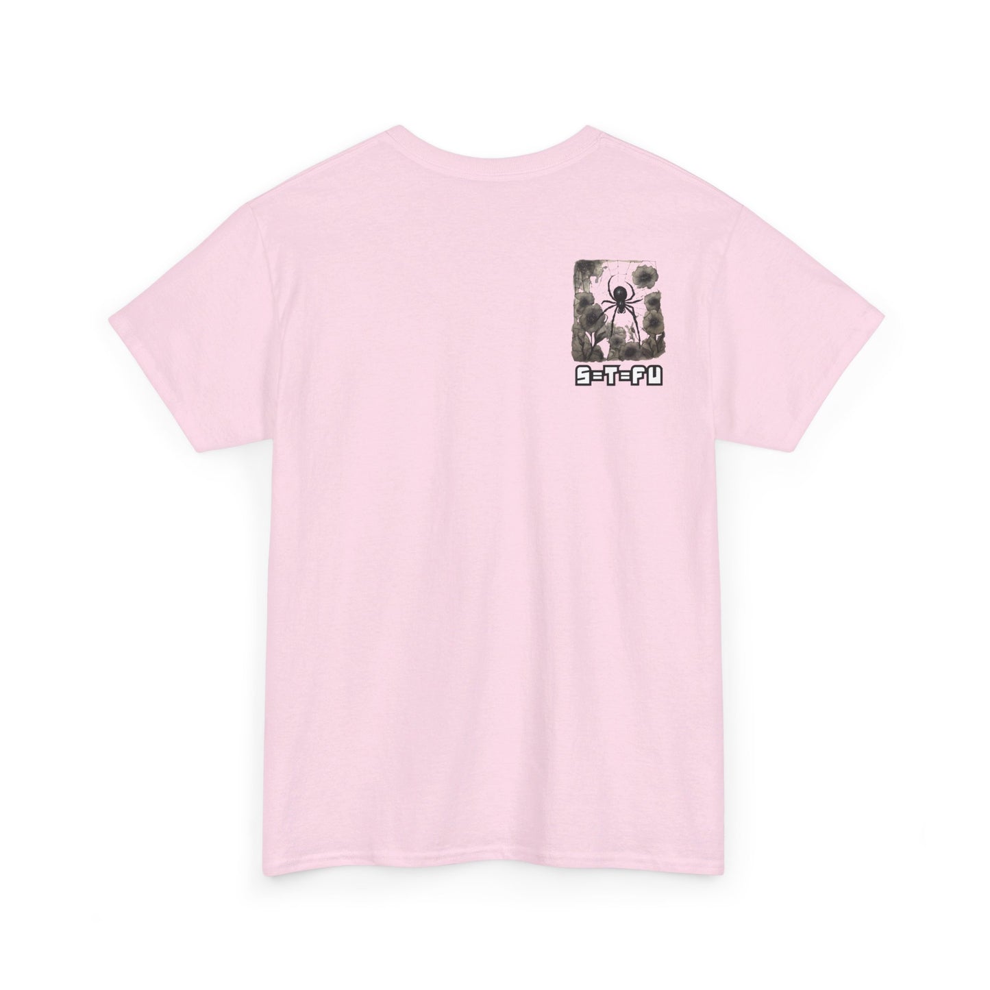 S=T=FU / 010 TAS 001 / Unisex Heavy Cotton Tee / Spider Bow Tie