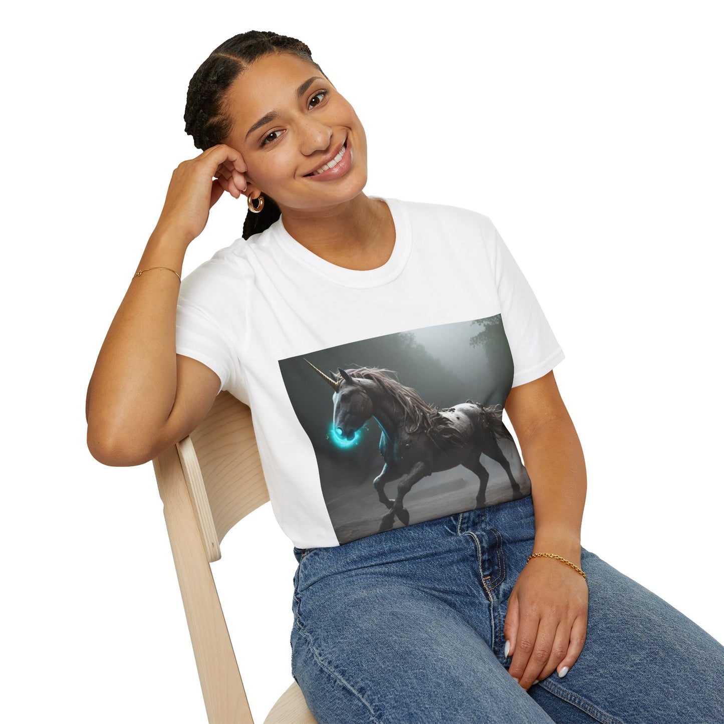 S=T=FU / 004 TAU 001 / Unisex Softstyle T-Shirt / Mystical Unicorn