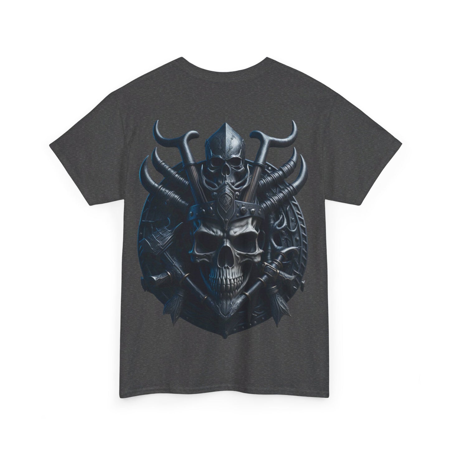 S=T=FU / 001 TSV 001 / Unisex Heavy Cotton Tee / Biker Viking Skull