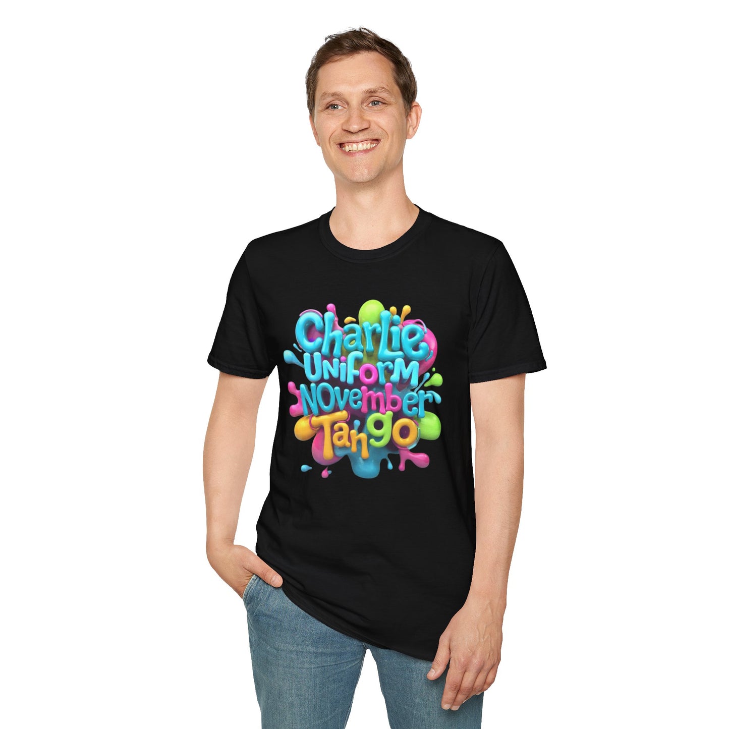 S=T=FU / 017 TWC 001 / Unisex Softstyle T-Shirt / Charlie Uniform