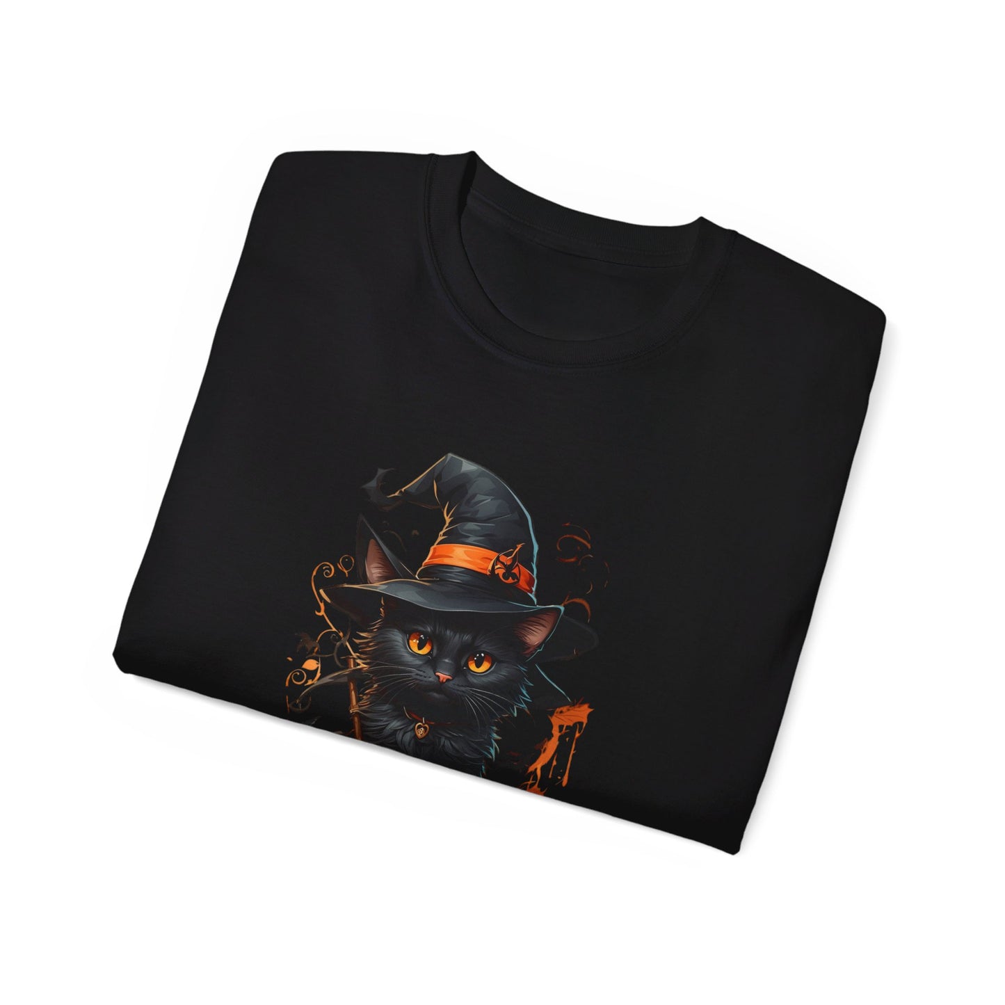 S=T=FU / 011 THC 001 / Unisex Ultra Cotton Tee / Halloween Cat 01
