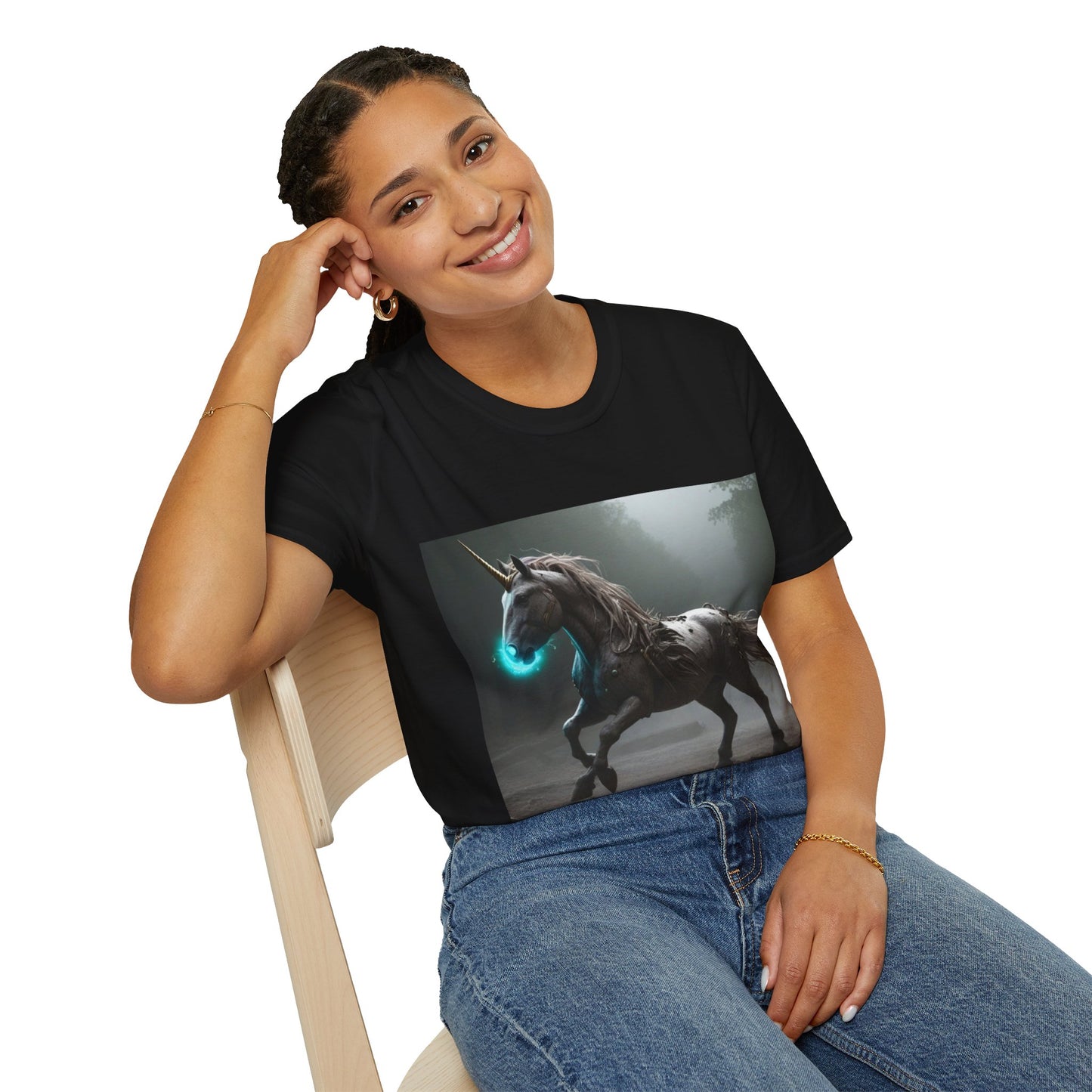 S=T=FU / 004 TAU 001 / Unisex Softstyle T-Shirt / Mystical Unicorn
