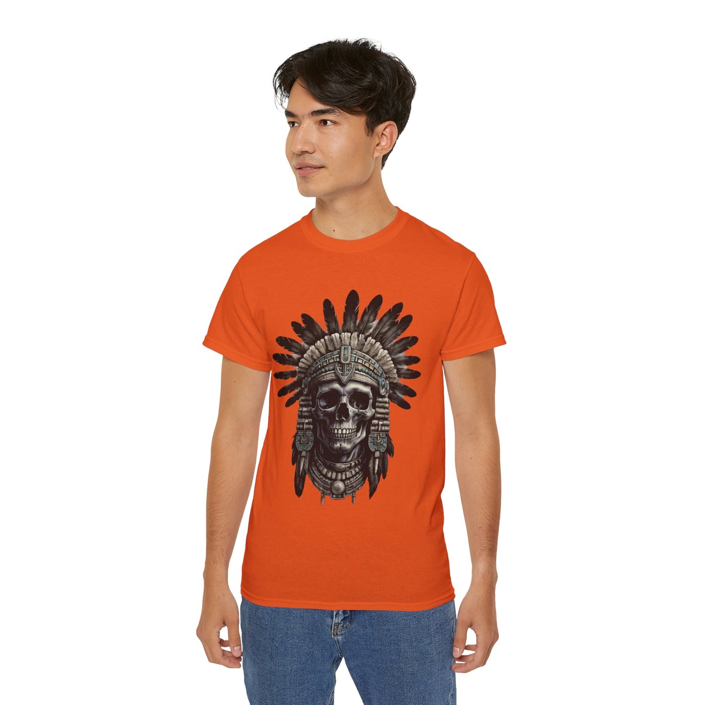 S=T=FU / 008 TSA 001 / Unisex Ultra Cotton Tee / Aztec Mictecacihuatl