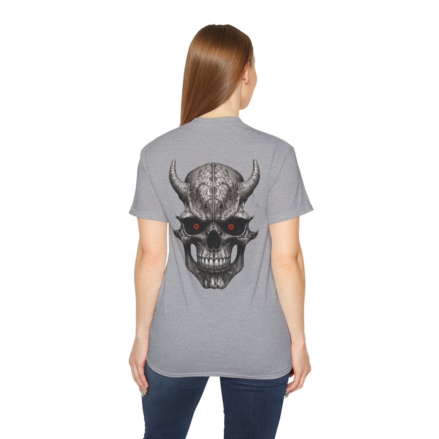 S=T=FU / 012 TSD 001 / Unisex Ultra Cotton Tee / Biker Devil Skull