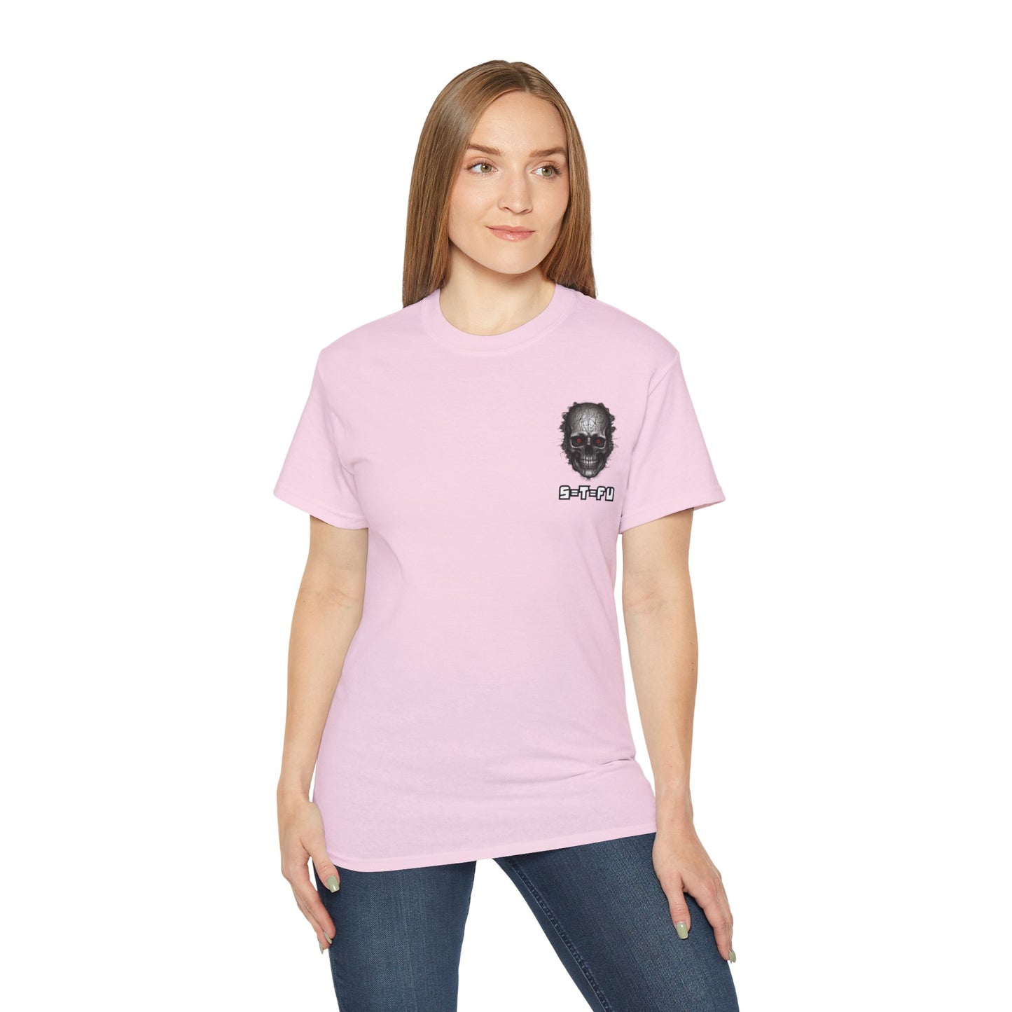 S=T=FU / 012 TSD 001 / Unisex Ultra Cotton Tee / Biker Devil Skull